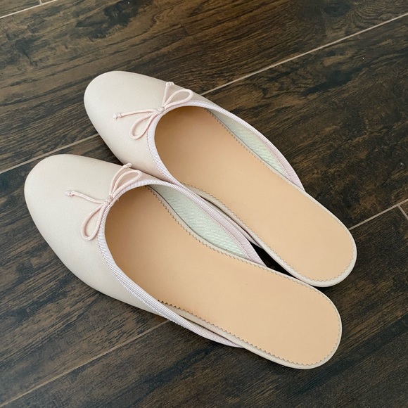 J. Crew Shoes Jcrew Zoe Ballet Mules In Leather Poshmark